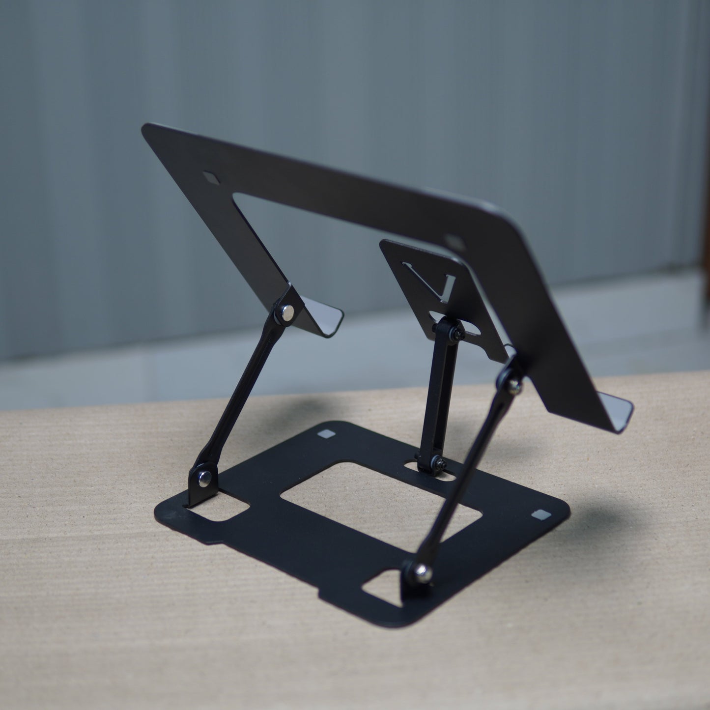 Tablet/Phone Desktop Stand (Foldable & Adjustable)